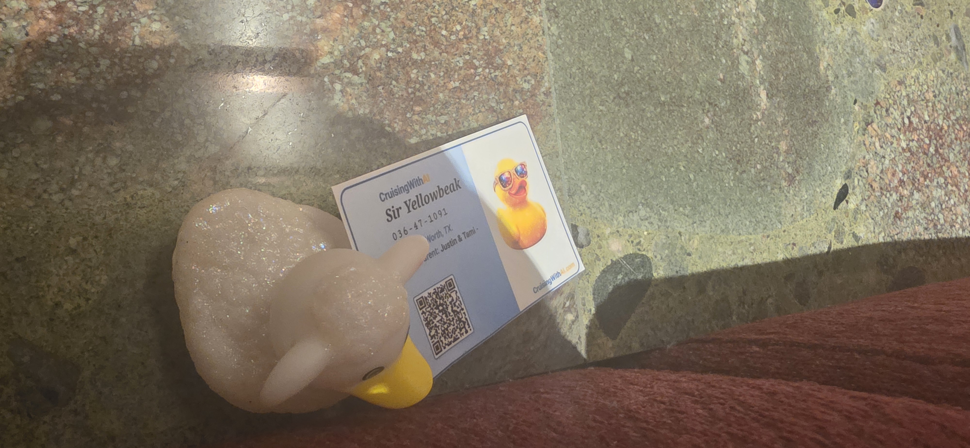 Sir Yellowbeak hidden on Carnival Dream, Deck 3 Lobby